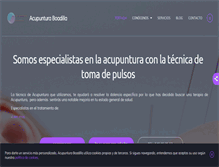 Tablet Screenshot of acupunturaboadilla.com